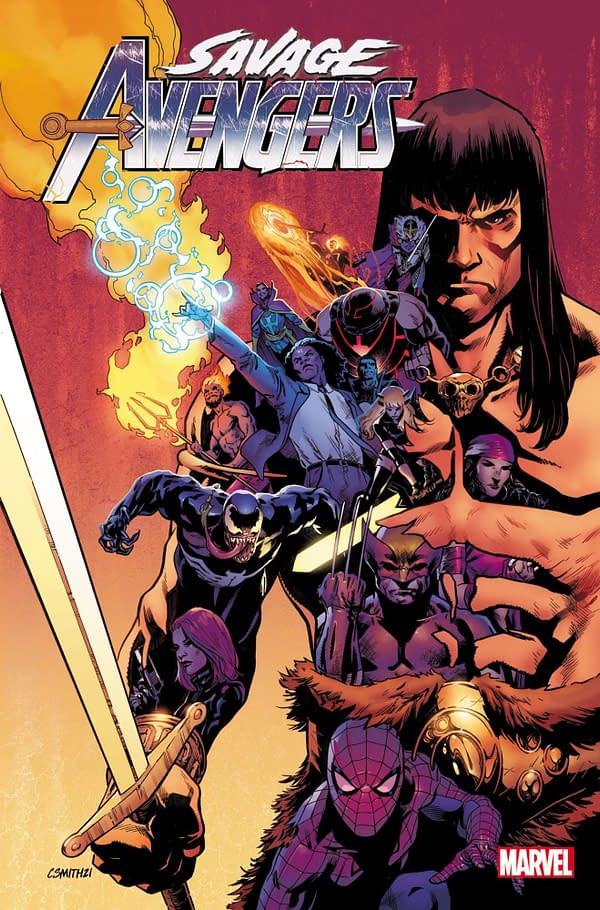 Cover image for SAVAGE AVENGERS #25 SMITH VAR