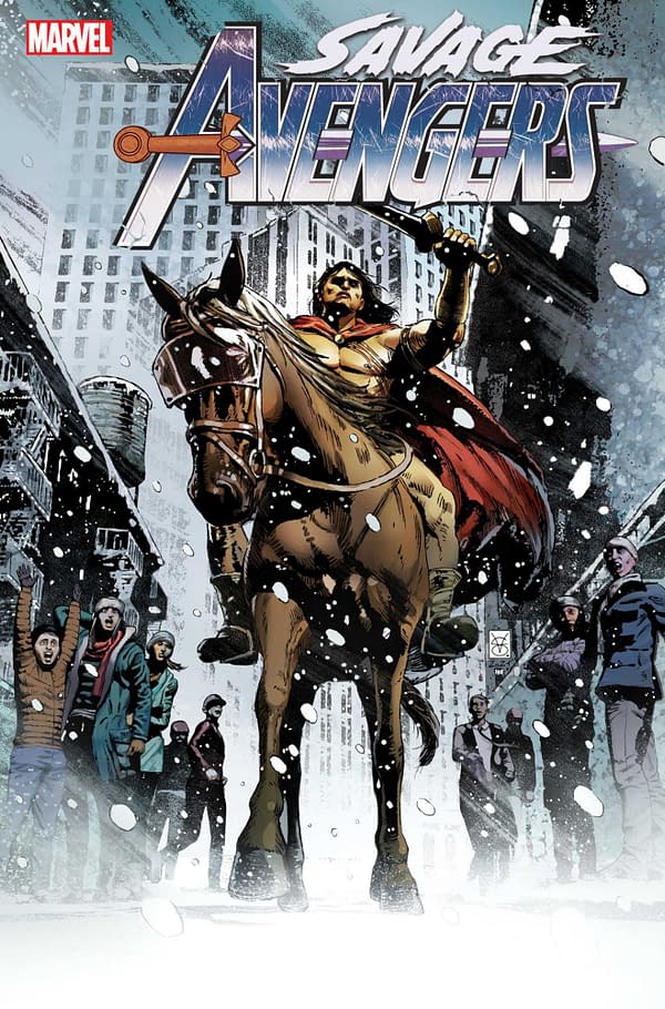 Cover image for Savage Avengers #28