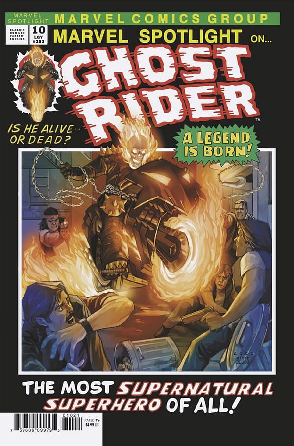 Cover image for GHOST RIDER 10 NOTO CLASSIC HOMAGE VARIANT