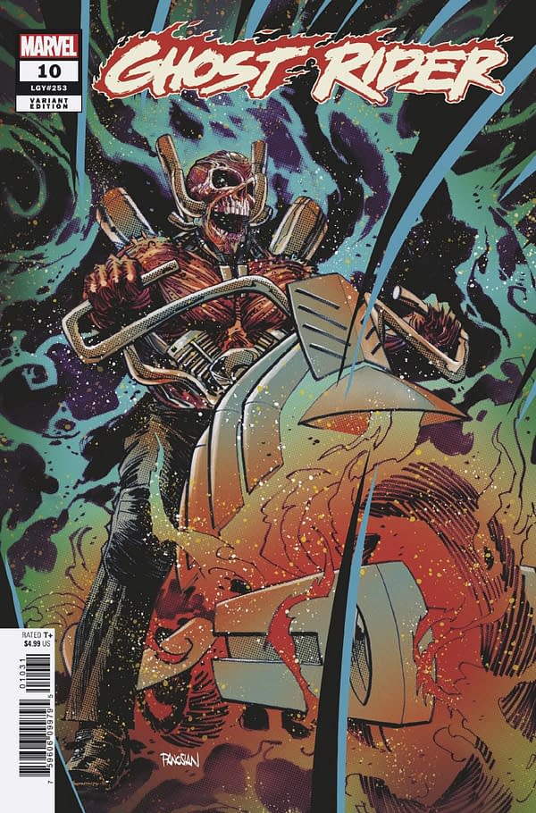 Cover image for GHOST RIDER 10 PANOSIAN VARIANT