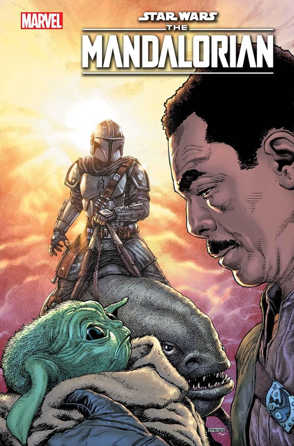 Cover image for STAR WARS: THE MANDALORIAN #7 STEVE MCNIVEN COVER