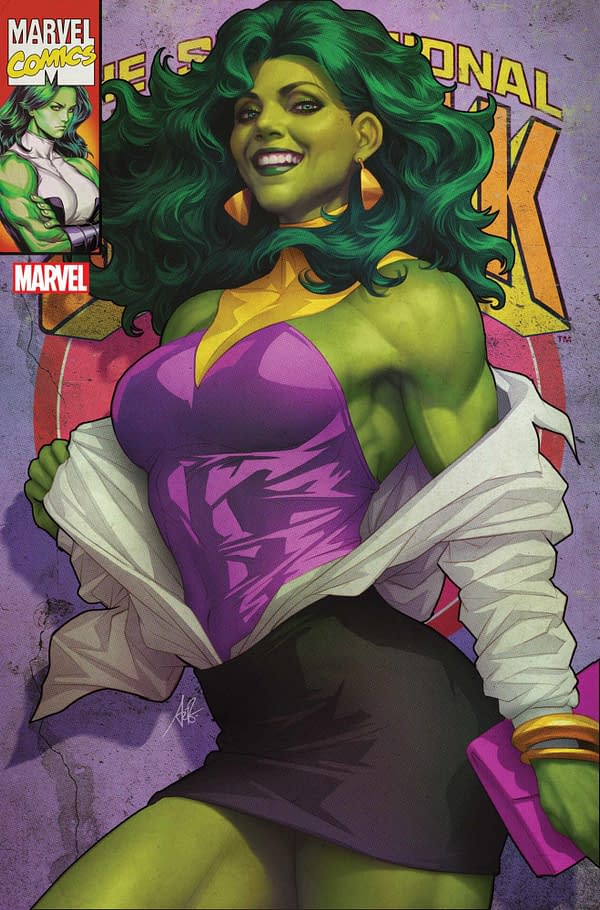 Cover image for SHE-HULK 1 ARTGERM VARIANT