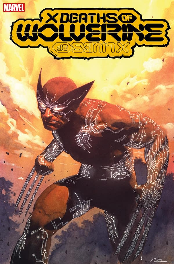 Cover image for X DEATHS OF WOLVERINE 1 PAREL VARIANT