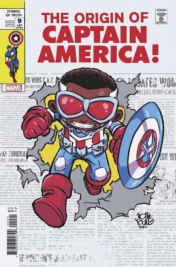 Cover image for CAPTAIN AMERICA: SYMBOL OF TRUTH 9 SKOTTIE YOUNG CLASSIC HOMAGE VARIANT