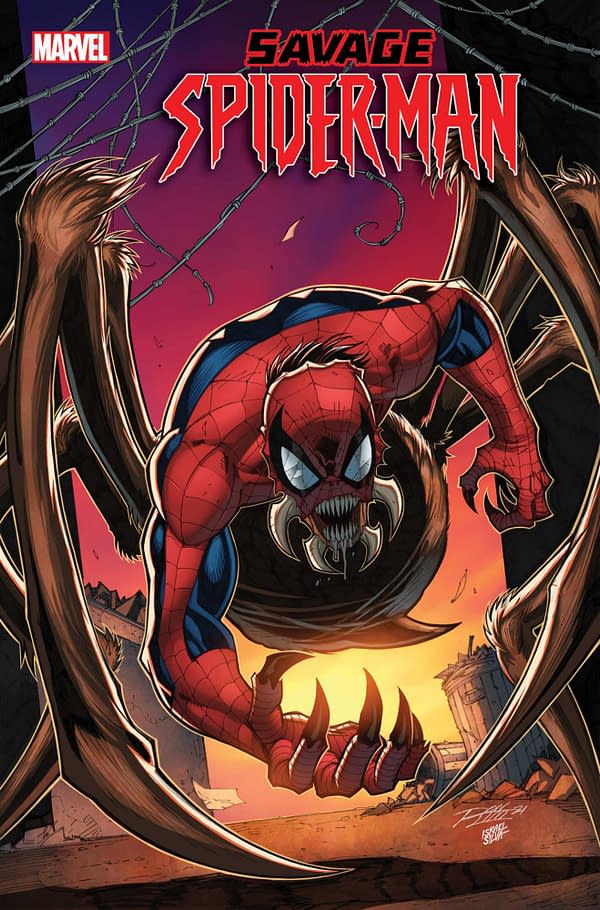 Cover image for SAVAGE SPIDER-MAN 1 RON LIM VARIANT
