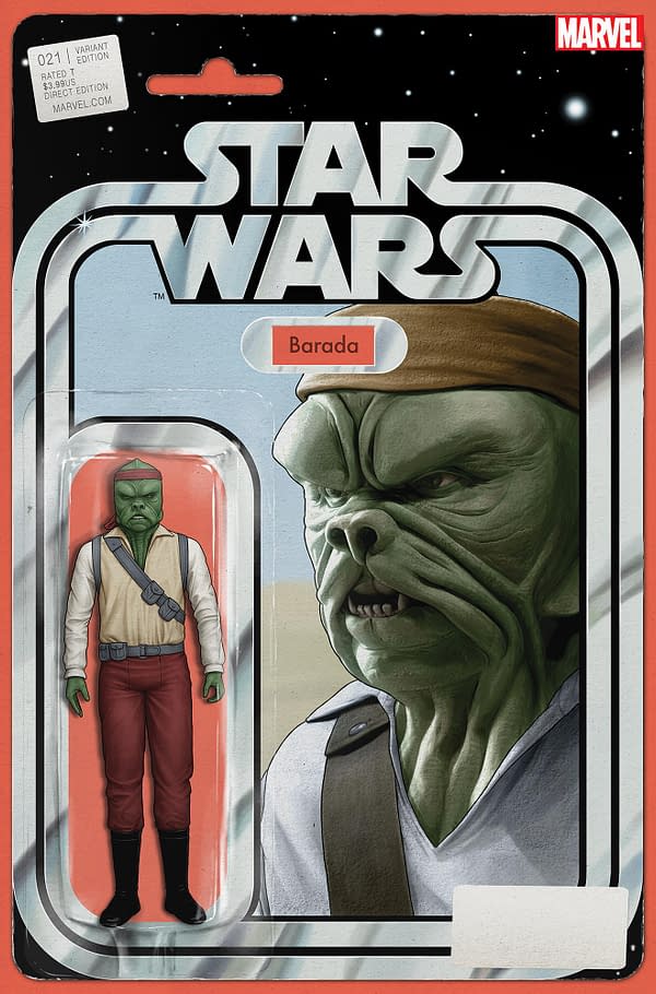 Cover image for STAR WARS 21 CHRISTOPHER ACTION FIGURE VARIANT