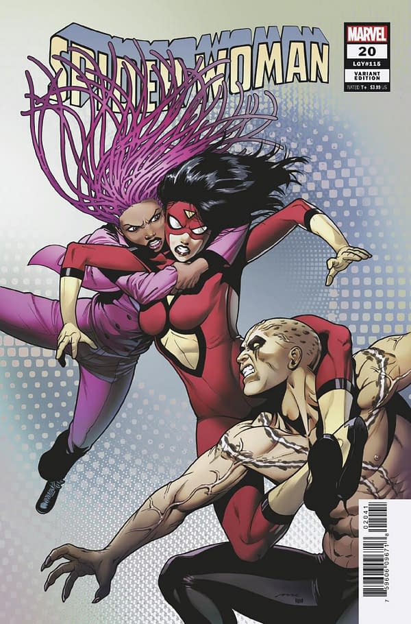 Cover image for SPIDER-WOMAN 20 PEREZ VARIANT