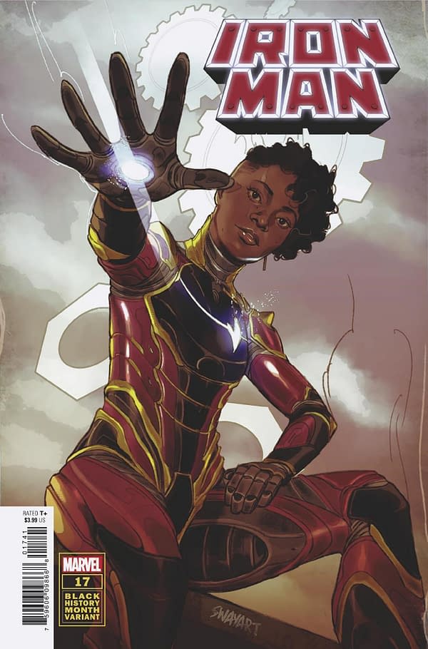 Cover image for IRON MAN 17 SWAY BLACK HISTORY MONTH VARIANT