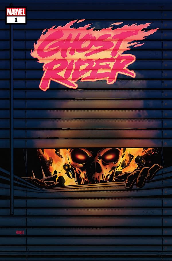 Cover image for GHOST RIDER 1 FORNES WINDOW SHADES VARIANT