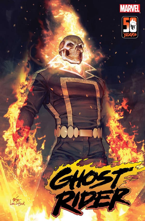 Cover image for GHOST RIDER 1 INHYUK LEE VARIANT