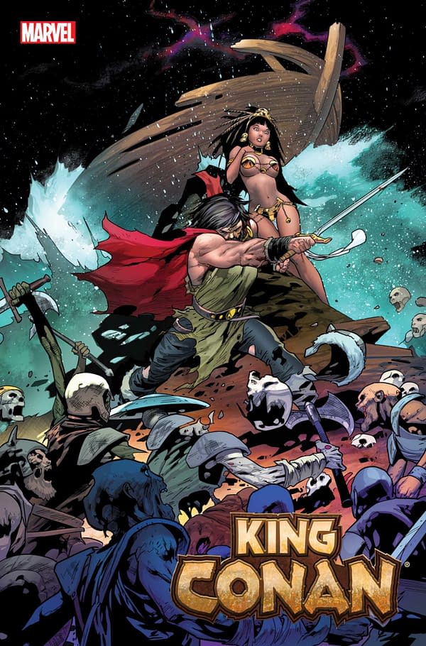 Cover image for KING CONAN 3 BAZALDUA VARIANT