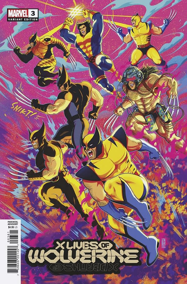Cover image for X LIVES OF WOLVERINE 3 BARTEL VARIANT