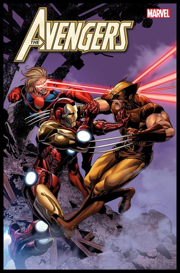 Cover image for AVENGERS 54 LARROCA FORESHADOW VARIANT