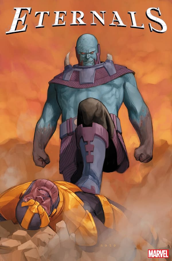 Cover image for ETERNALS: THE HERETIC 1 NOTO VARIANT