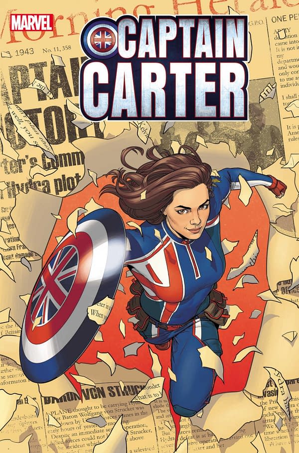 Cover image for CAPTAIN CARTER #1 JAMIE MCKELVIE COVER