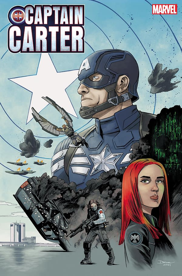 Cover image for CAPTAIN CARTER 1 SHALVEY INFINITY SAGA PHASE 2 VARIANT