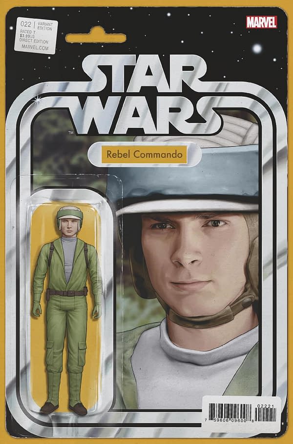 Cover image for STAR WARS 22 CHRISTOPHER ACTION FIGURE VARIANT