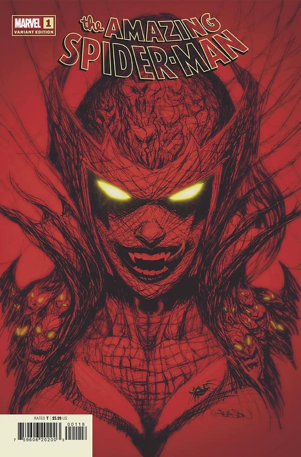 Cover image for AMAZING SPIDER-MAN 1 GLEASON WEB-HEAD VARIANT