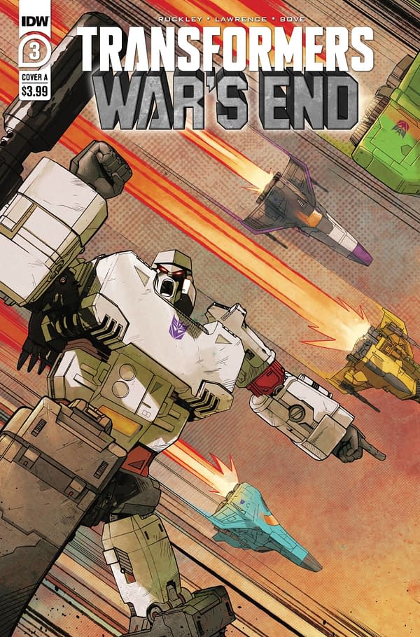 Cover image for Transformers: War's End #3