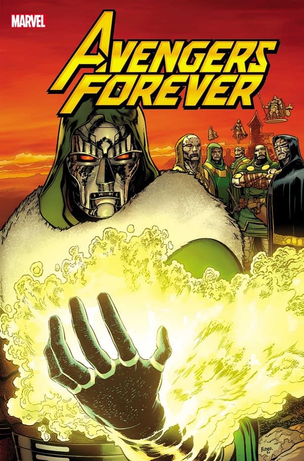 Cover image for AVENGERS FOREVER #5 AARON KUDER COVER