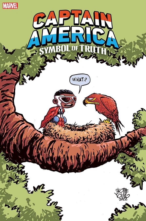Cover image for CAPTAIN AMERICA: SYMBOL OF TRUTH 1 YOUNG VARIANT