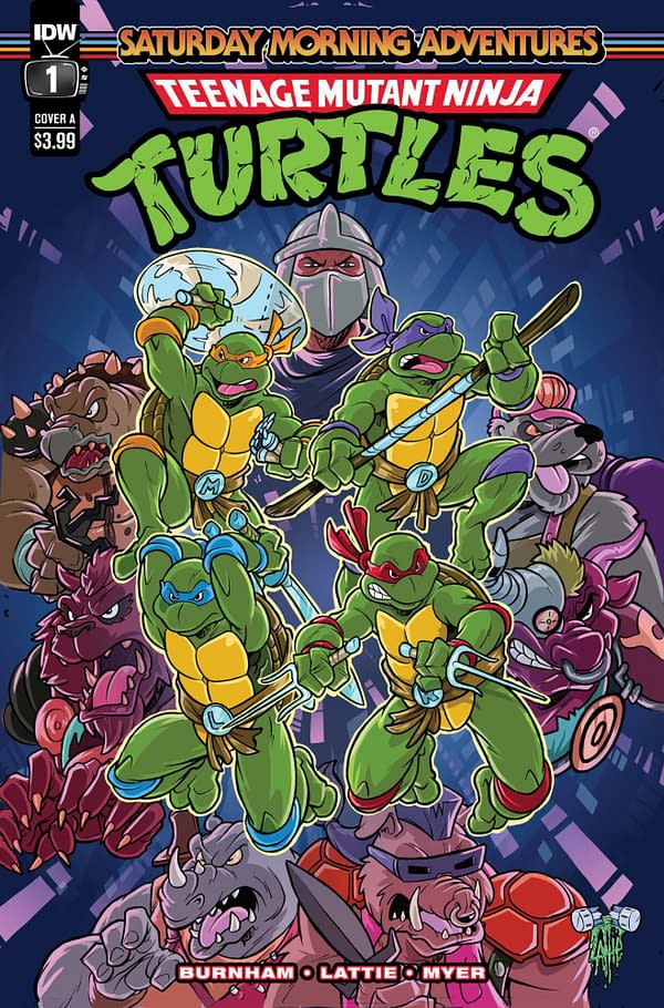 Cover image for Teenage Mutant Ninja Turtles Saturday Morning Adventures #1