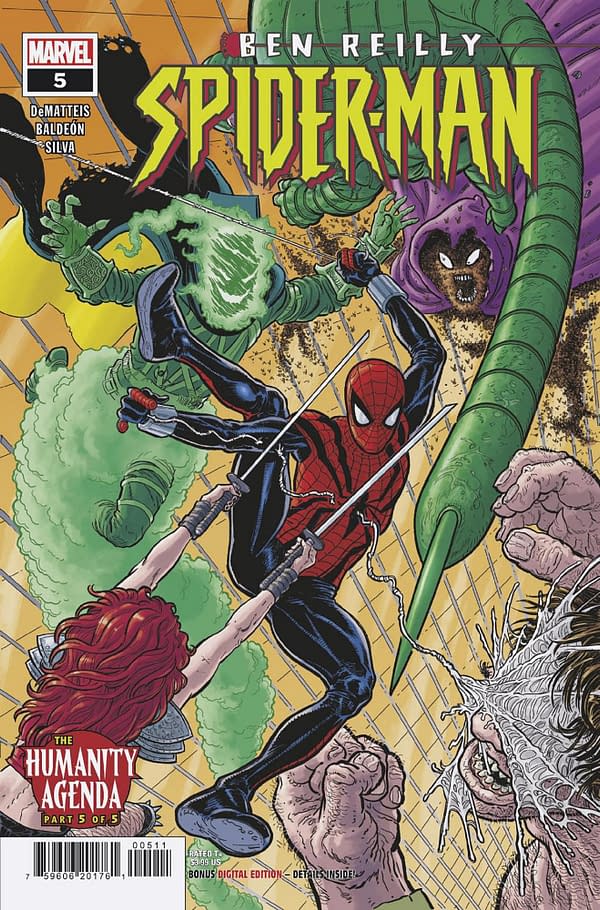 Cover image for BEN REILLY: SPIDER-MAN #5 STEVE SKROCE COVER