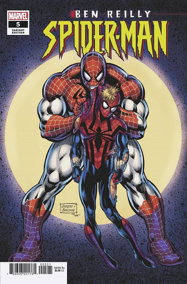Cover image for BEN REILLY: SPIDER-MAN 5 JURGENS VARIANT