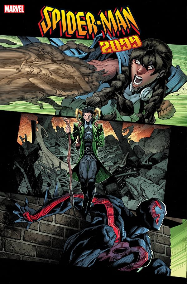 Cover image for SPIDER-MAN 2099: EXODUS #2 RYAN STEGMAN COVER