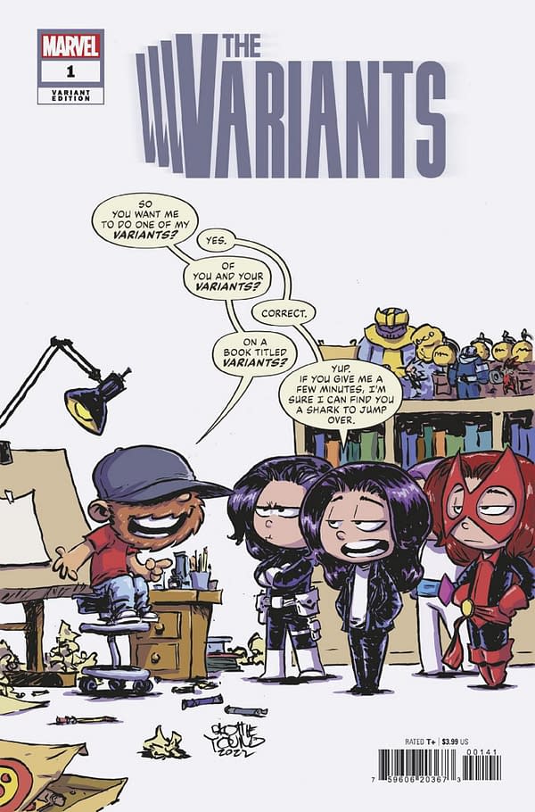 Cover image for THE VARIANTS 1 YOUNG VARIANT