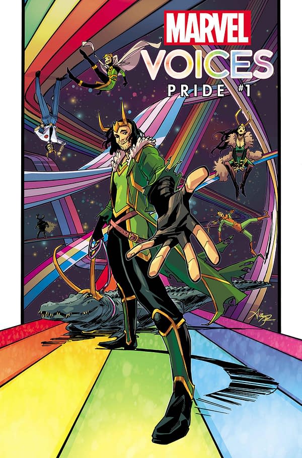 Cover image for MARVEL'S VOICES: PRIDE 1 REEDER VARIANT