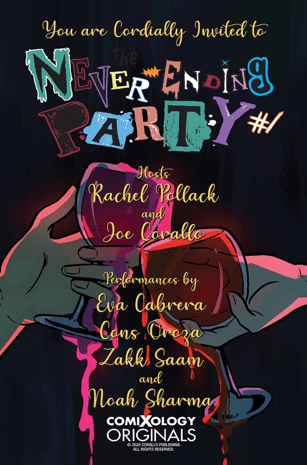 Rachel Pollack's First Comic Series In 25 Years, The Never Ending Party