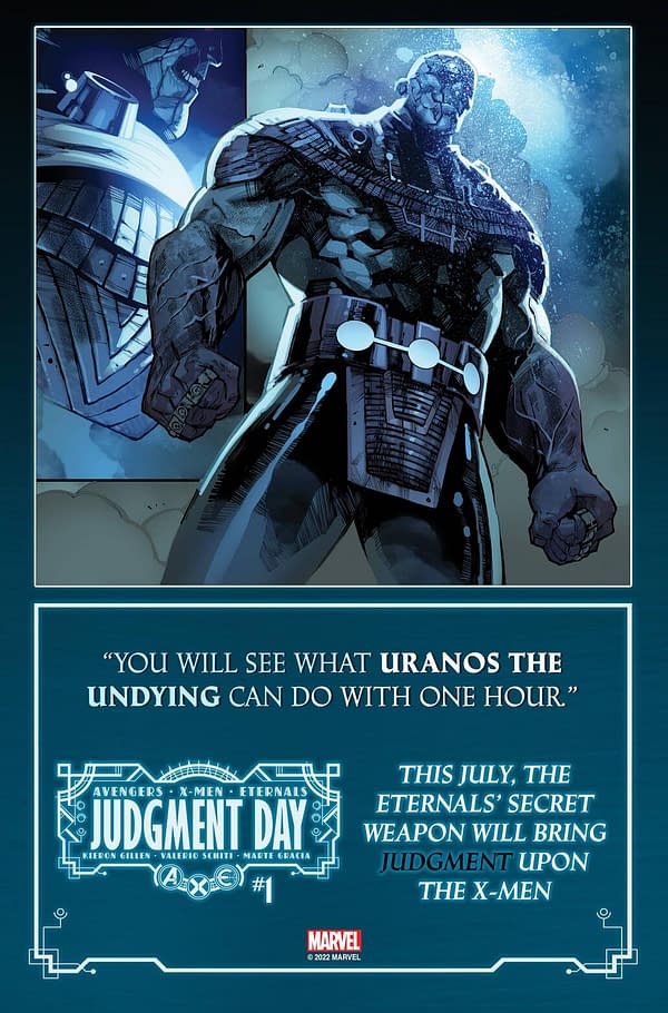 X-Men Will See What Uranos Can Do in New A.X.E.: Judgment Day Teaser