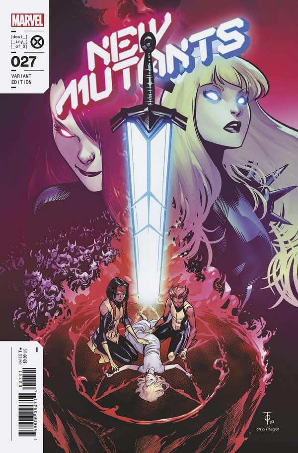 Cover image for NEW MUTANTS 27 TO VARIANT