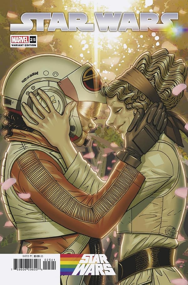 Cover image for STAR WARS 25 JJ KIRBY PRIDE VARIANT