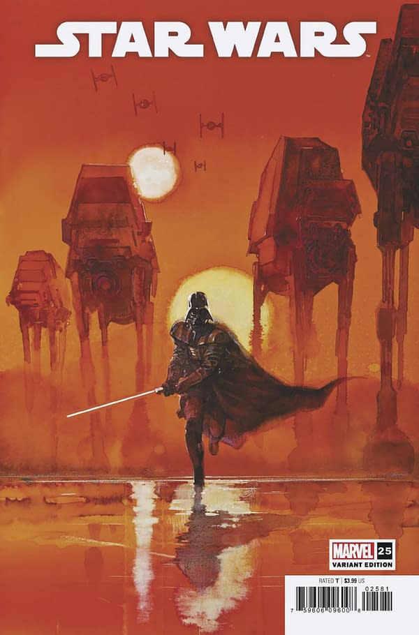 Cover image for STAR WARS 25 MALEEV VARIANT