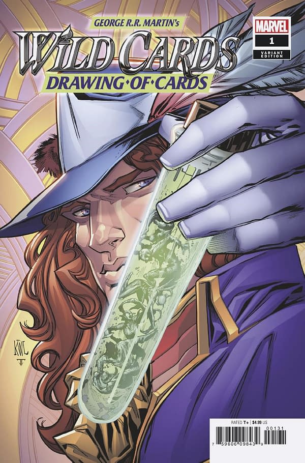 Cover image for WILD CARDS: THE DRAWING OF CARDS 1 LASHLEY VARIANT