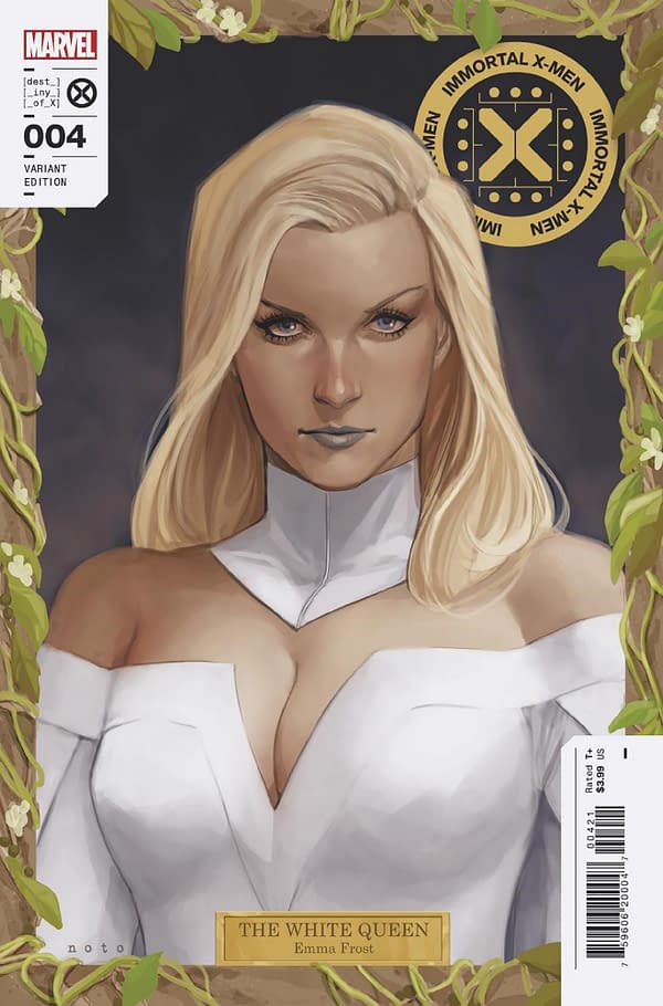 Cover image for IMMORTAL X-MEN 4 NOTO QUIET COUNCIL VARIANT