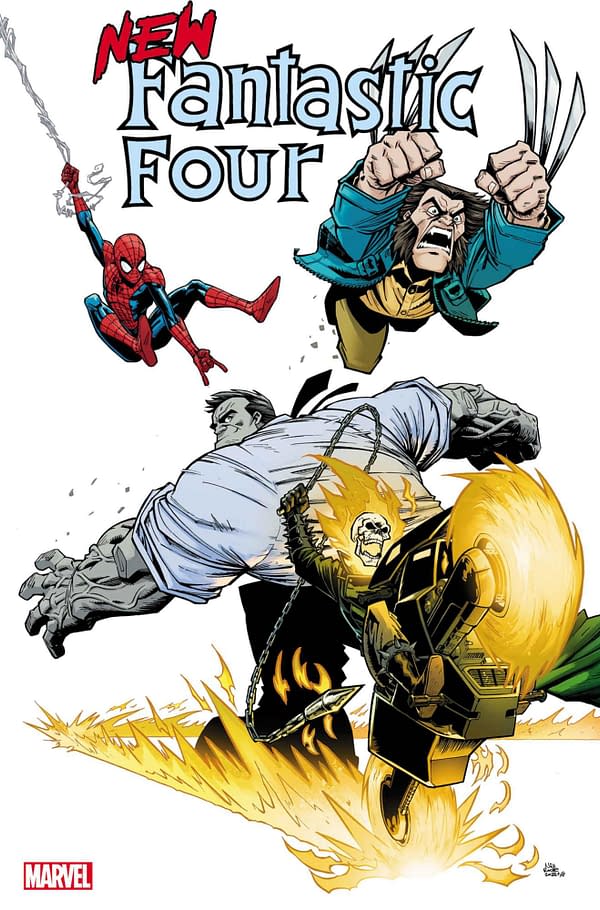 Cover image for NEW FANTASTIC FOUR 2 ROCHE VARIANT