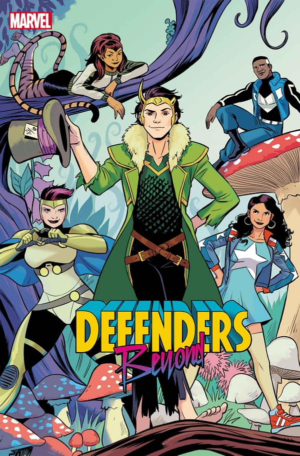 Cover image for DEFENDERS: BEYOND 1 BUSTOS STORMBREAKERS VARIANT