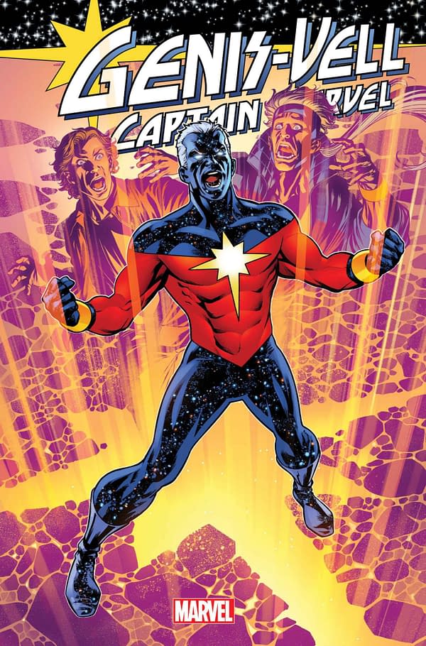 Cover image for GENIS-VELL: CAPTAIN MARVEL #1 MIKE MCKONE COVER