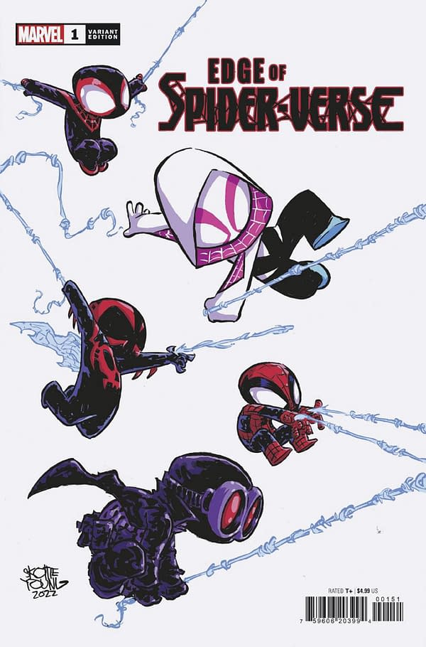 Cover image for EDGE OF SPIDER-VERSE 1 YOUNG VARIANT