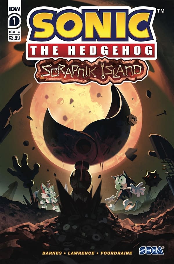 IDW Announces "Spooky" Sonic the Hedgehog: Scrapnik Island Series
