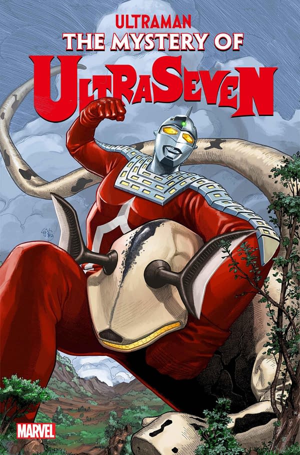 Cover image for ULTRAMAN: THE MYSTERY OF ULTRASEVEN #1 EJ SU COVER