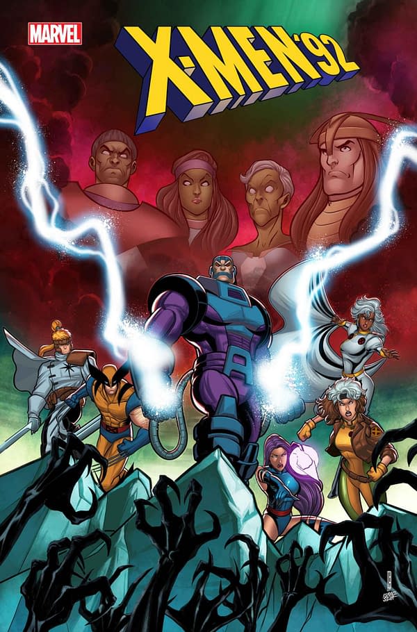Cover image for X-MEN: HOUSE OF XCII #3 DAVID BALDEON COVER