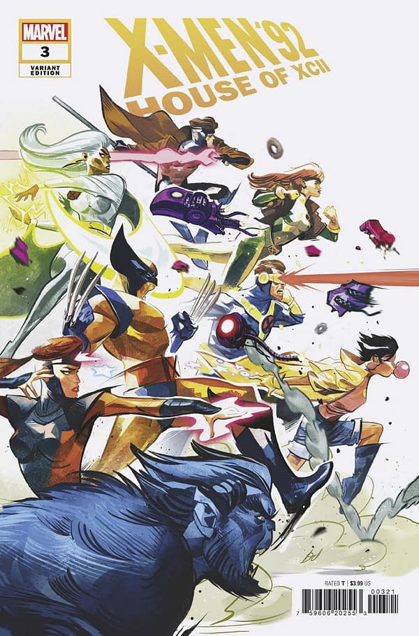 Cover image for X-MEN '92: HOUSE OF XCII 3 DEL MUNDO VARIANT