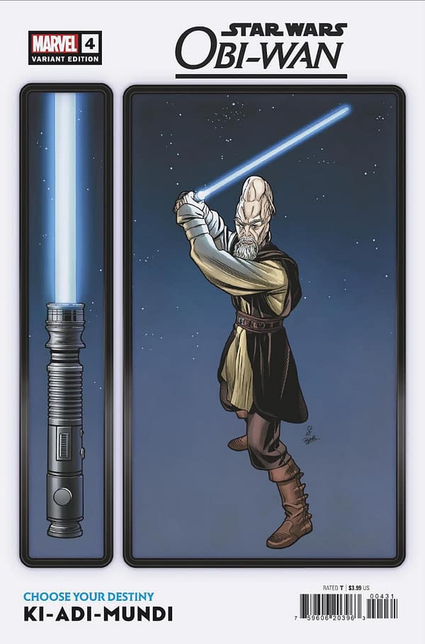 Cover image for STAR WARS: OBI-WAN 4 SPROUSE CHOOSE YOUR DESTINY VARIANT
