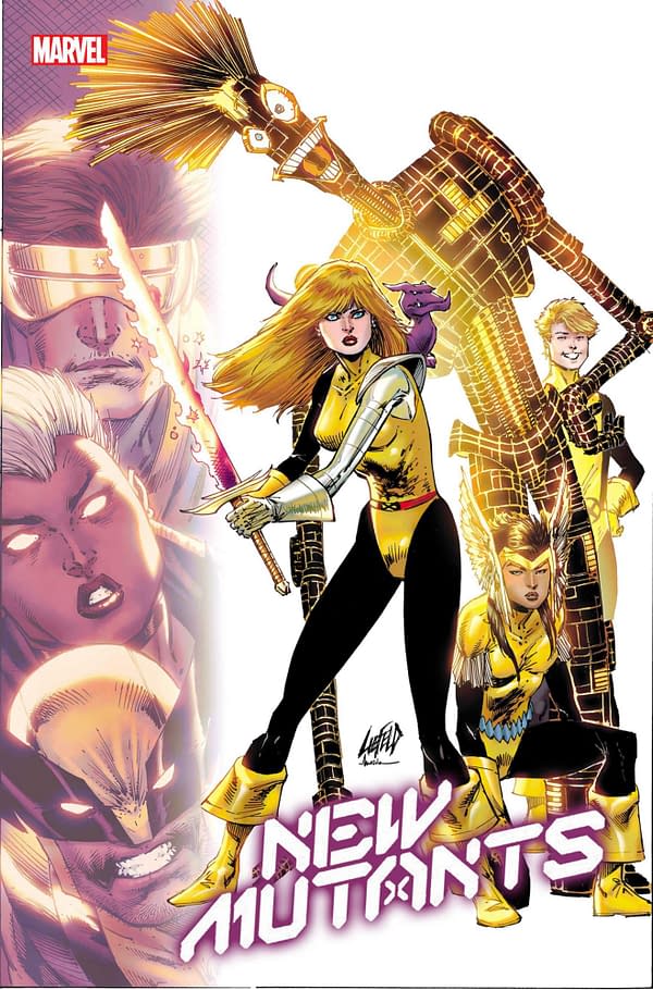 Cover image for NEW MUTANTS 30 LIEFELD VARIANT
