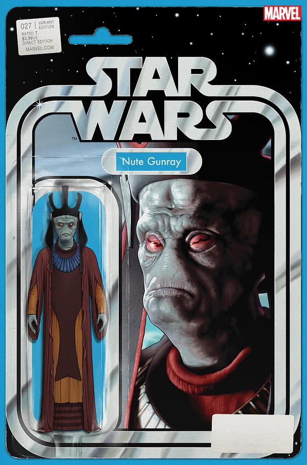Cover image for STAR WARS 27 CHRISTOPHER ACTION FIGURE VARIANT