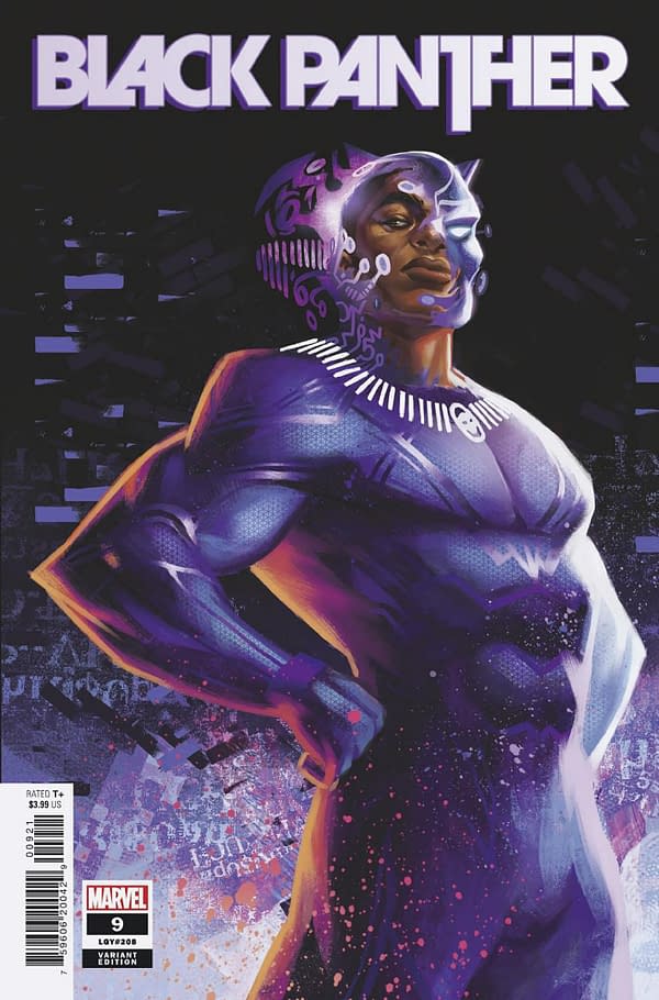 Cover image for BLACK PANTHER 9 MANHANINI VARIANT
